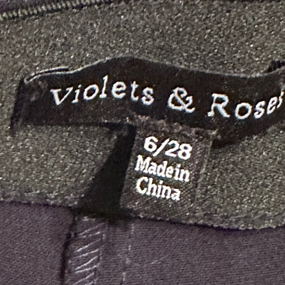 NWT Violets & Roses Addley High Rise Straight Pant - Picture 8 of 16